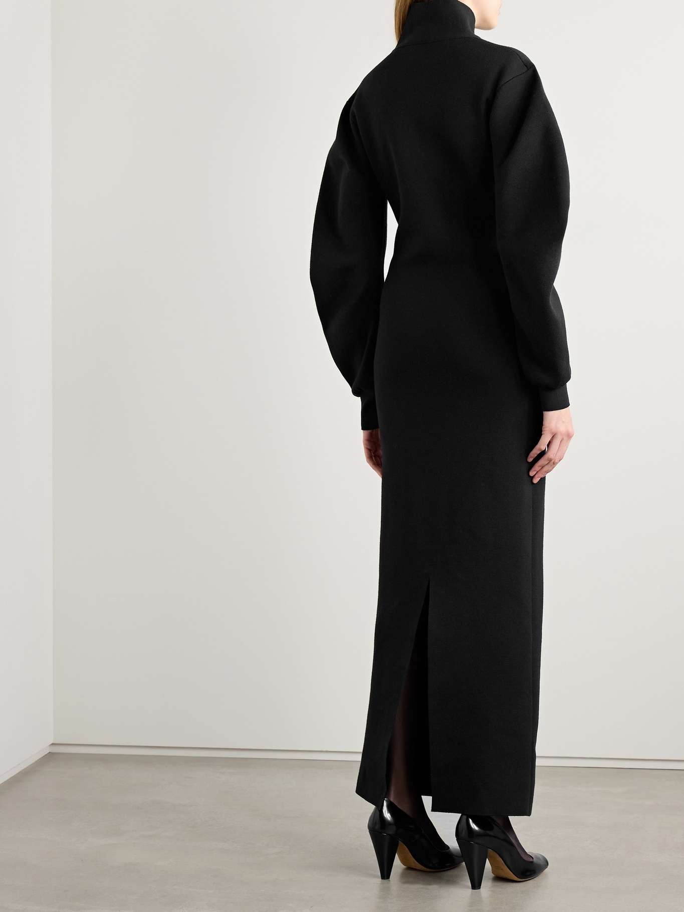 Storm wool-blend turtleneck midi dress - 3