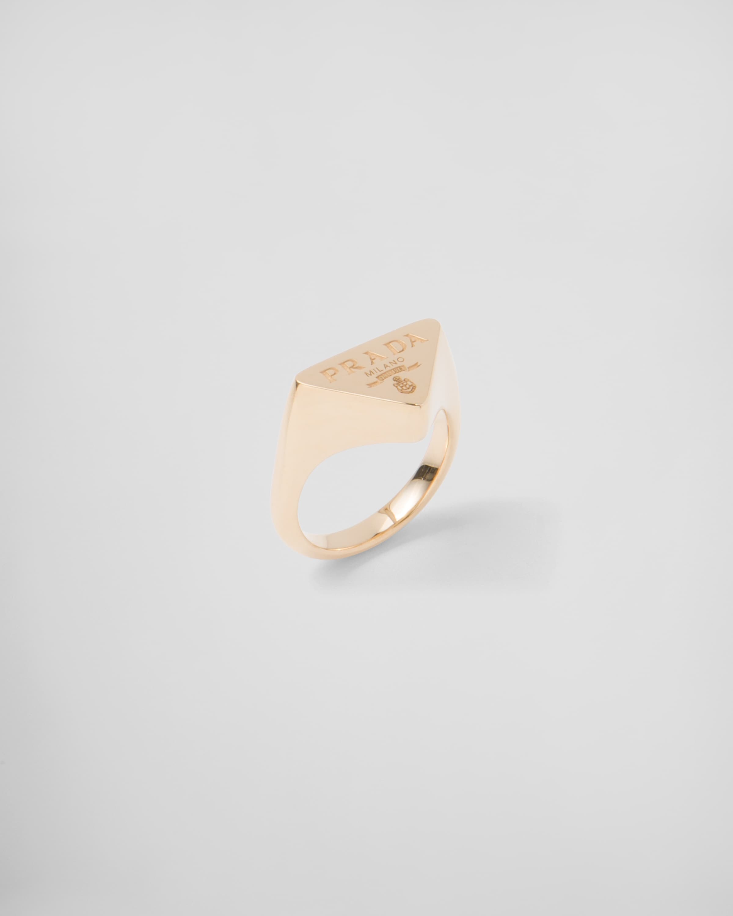 Eternal Gold signet ring in yellow gold - 2