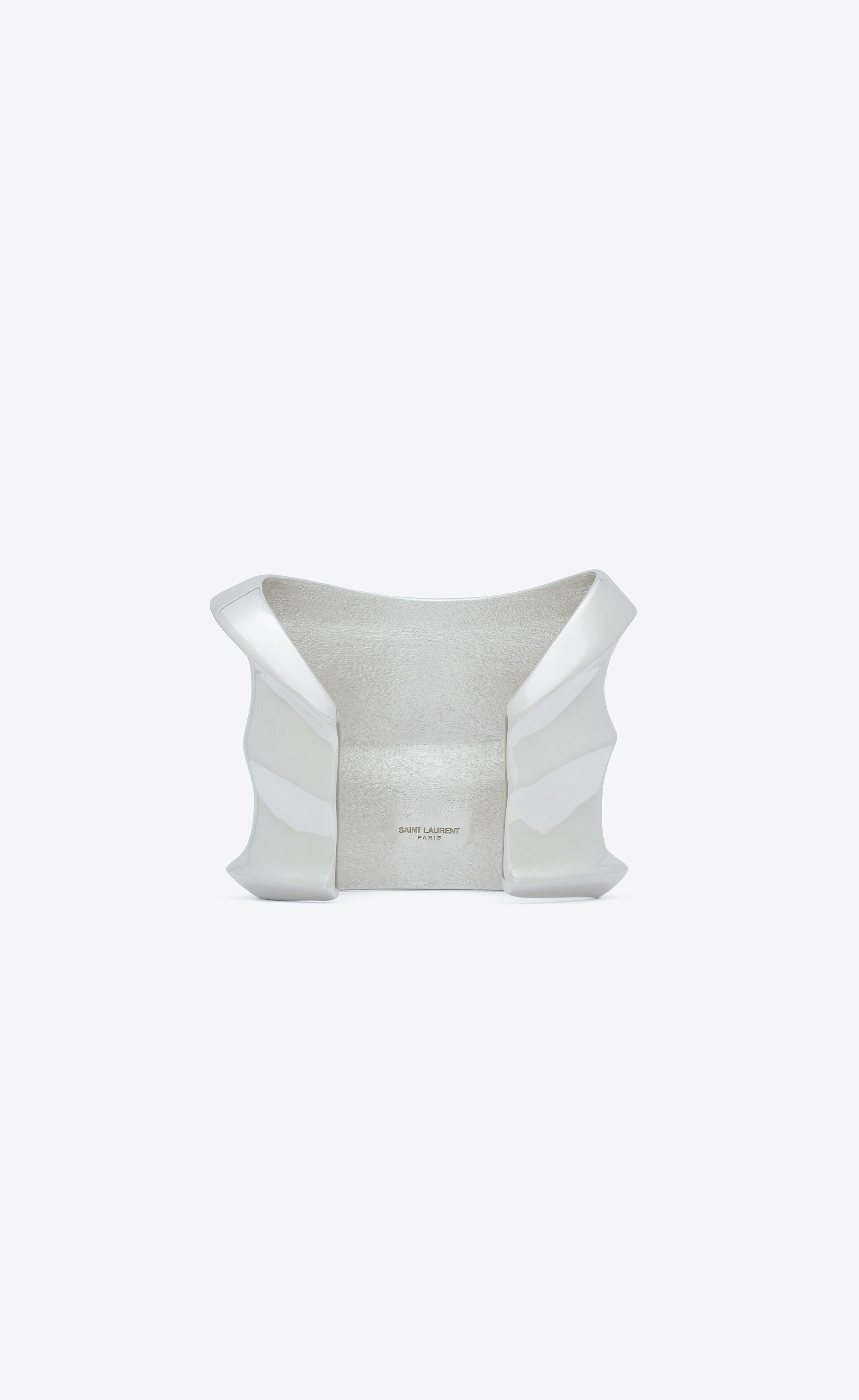 wavy cuff bracelet in metal - 6