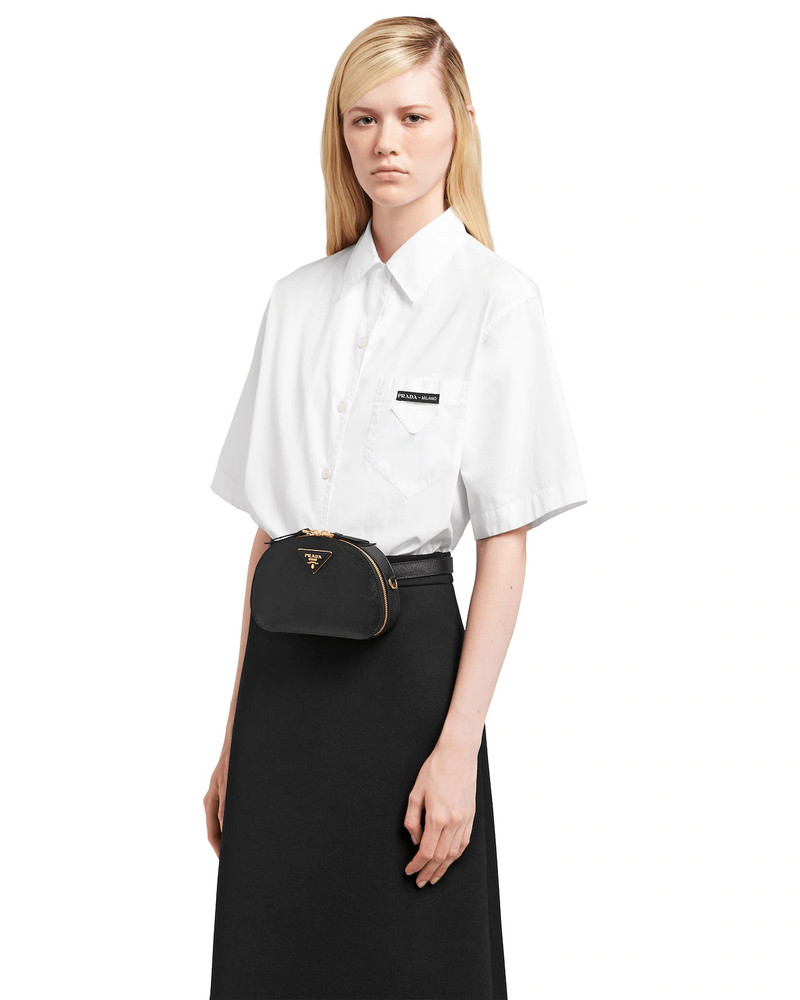 Prada Prada Odette Saffiano leather belt bag outlook