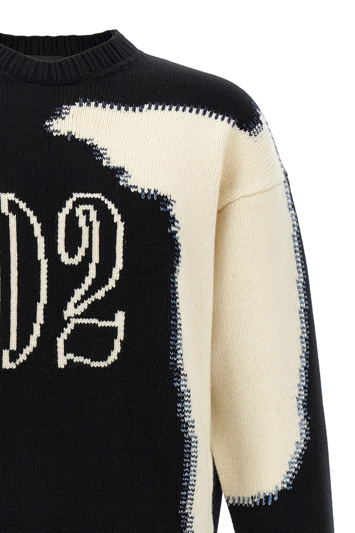 Two-tone sweater - 3