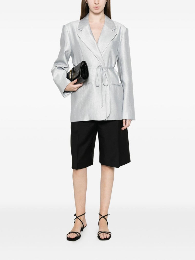ELEH tie-belt blazer outlook