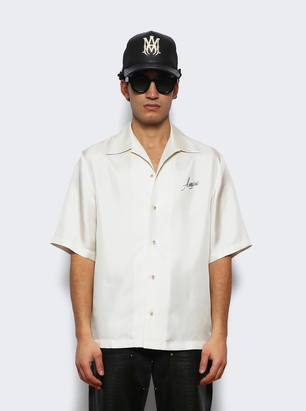 Hotel Bowling Shirt Alabaster - 2