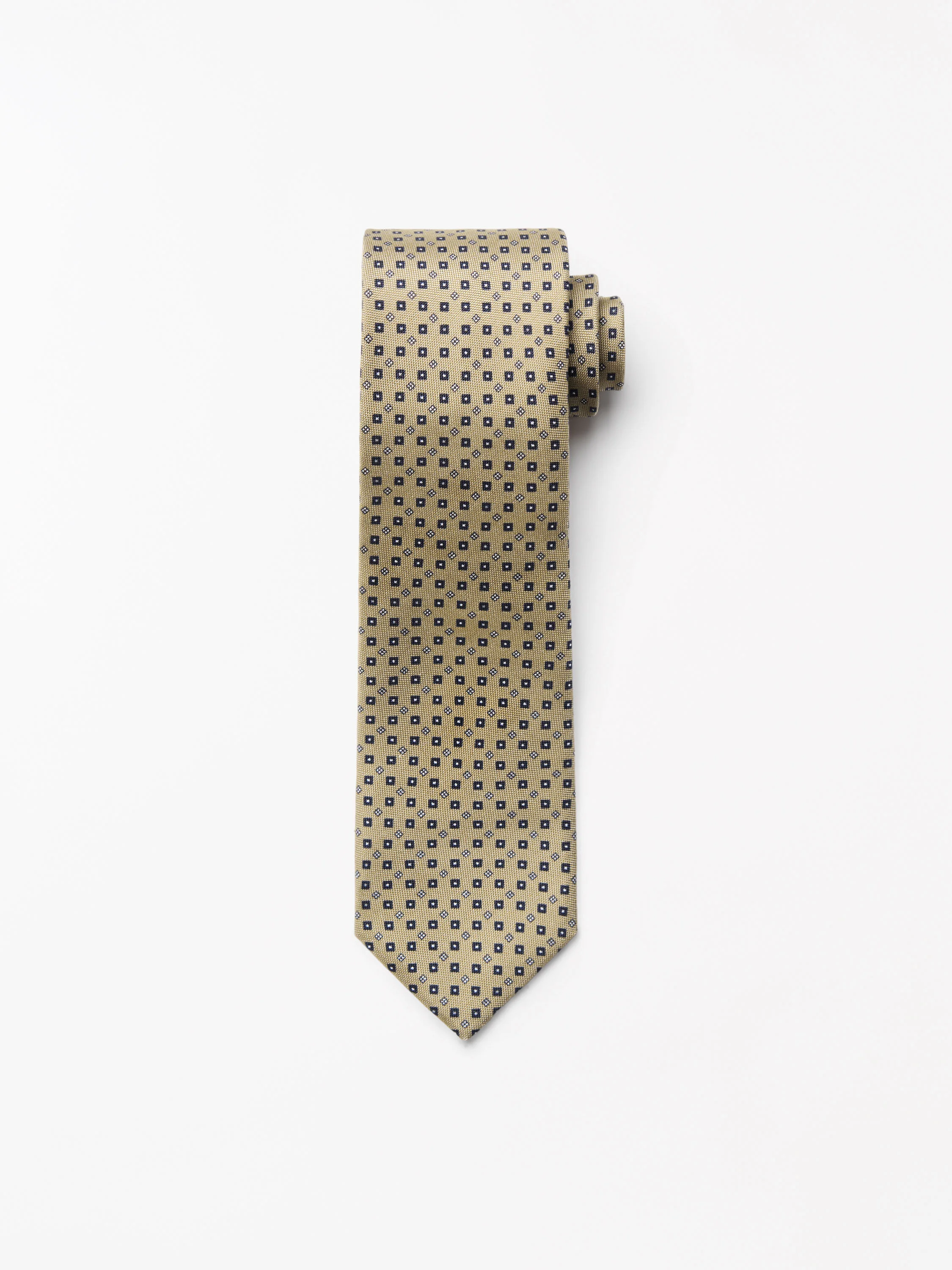 Septa Patterned Silk Tie - 1