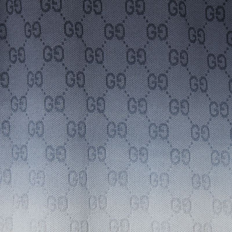 GG cotton knit jacquard polo shirt 6