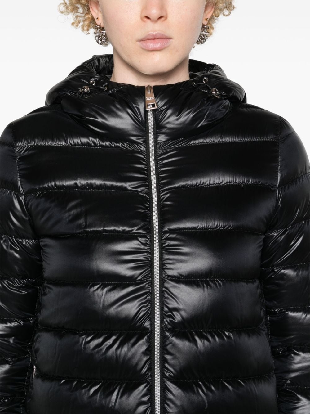 hooded puffer parka - 5
