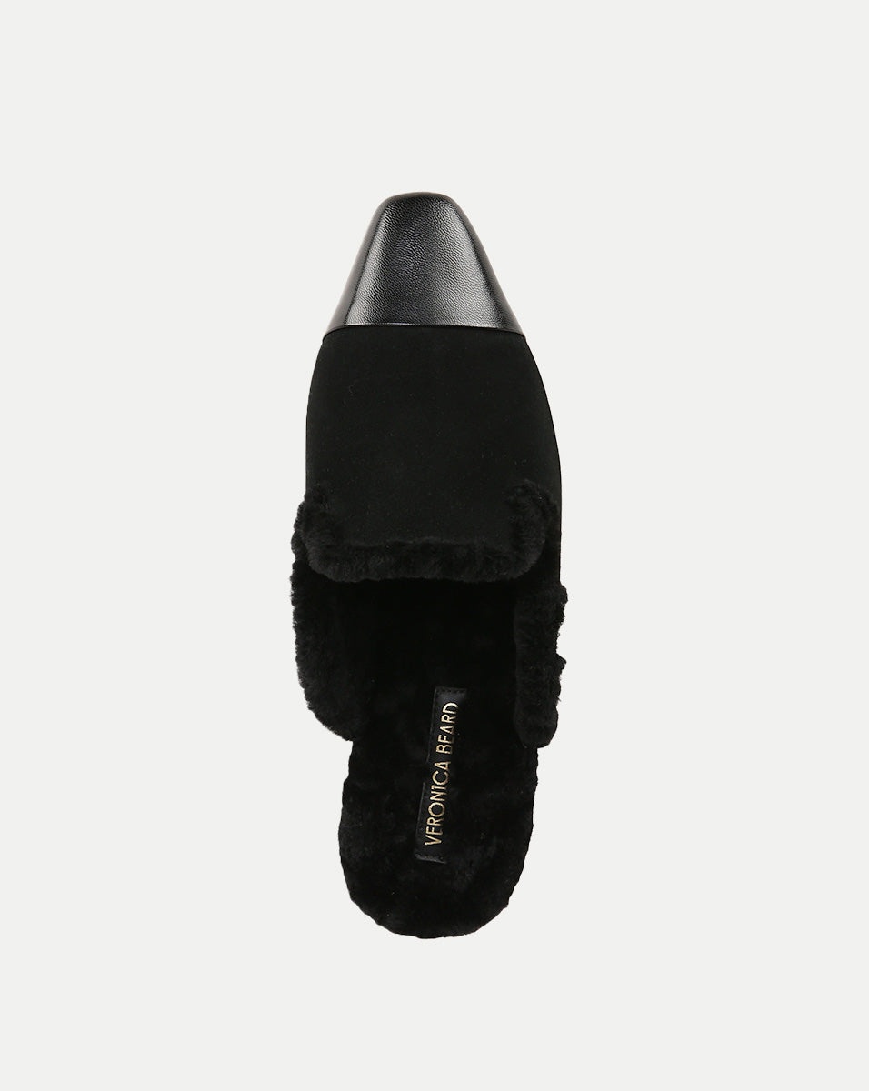 CECILE SHEARLING MULE - 3