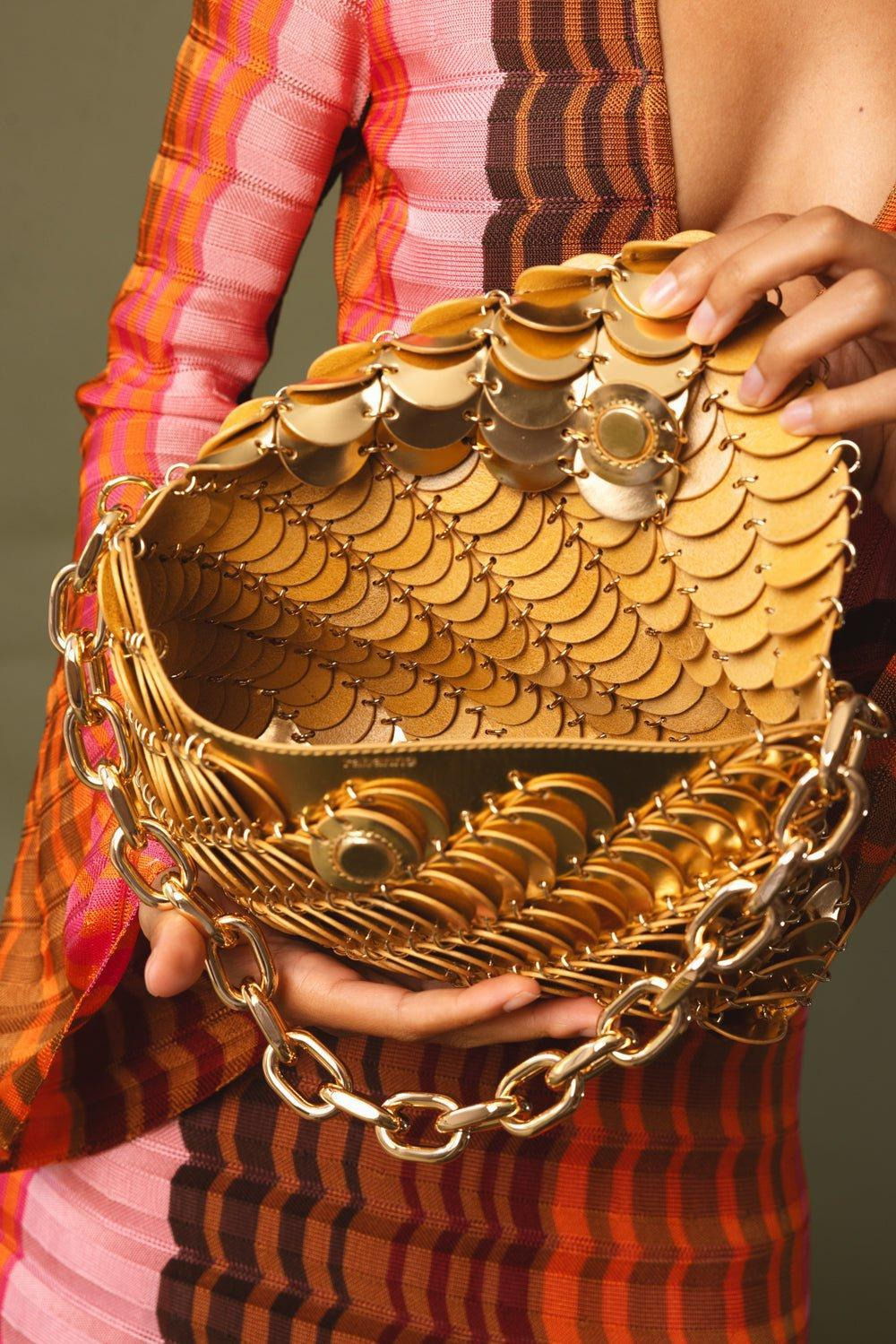 Paco Clutch Bag - Gold - 3