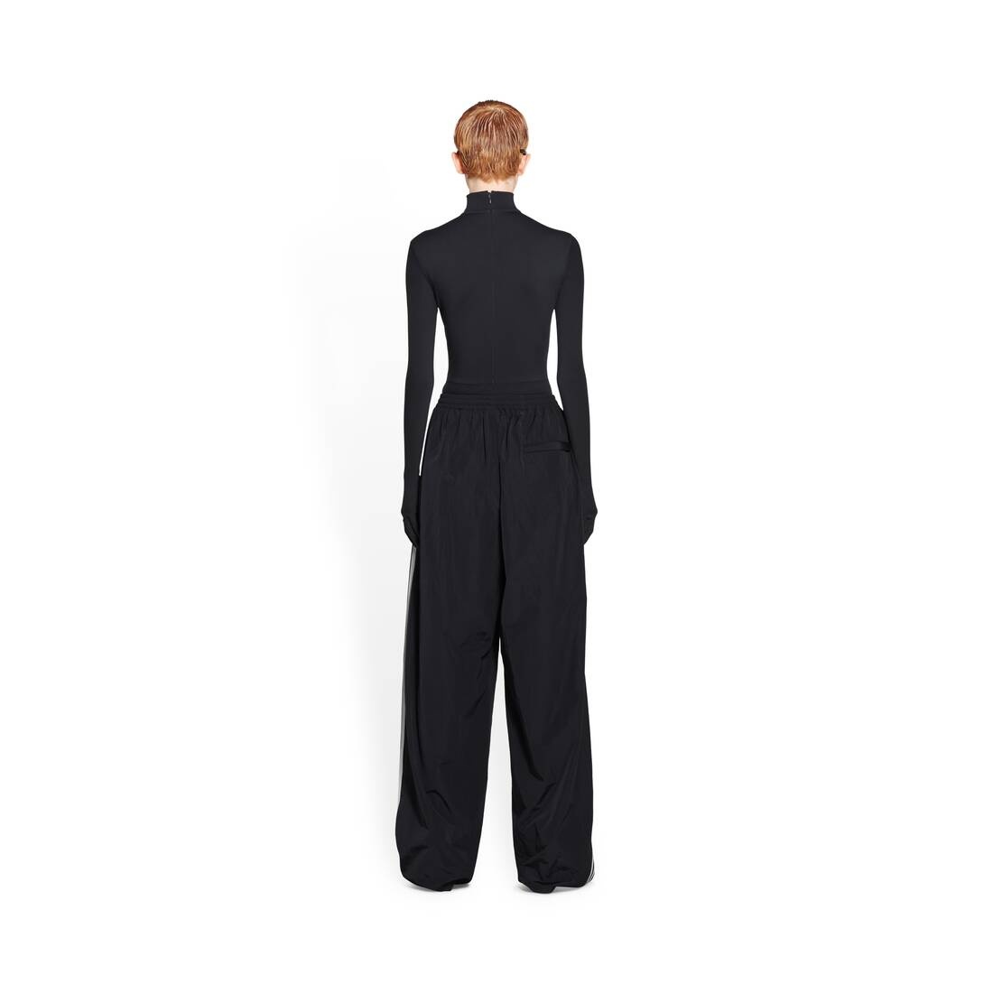 Women's Balenciaga / Adidas Tracksuit Pants in Black - 4