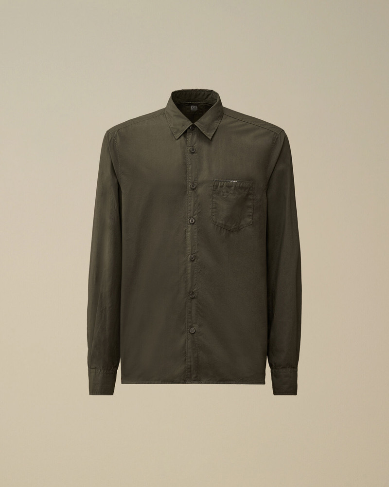Popeline Longsleeve Button Shirt 1