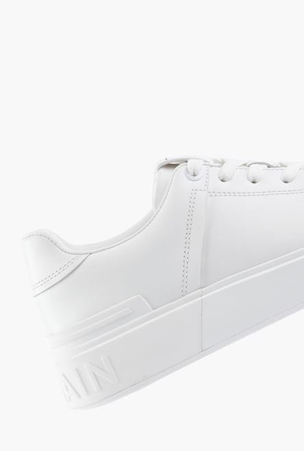 Smooth white leather B-Court sneakers - 7