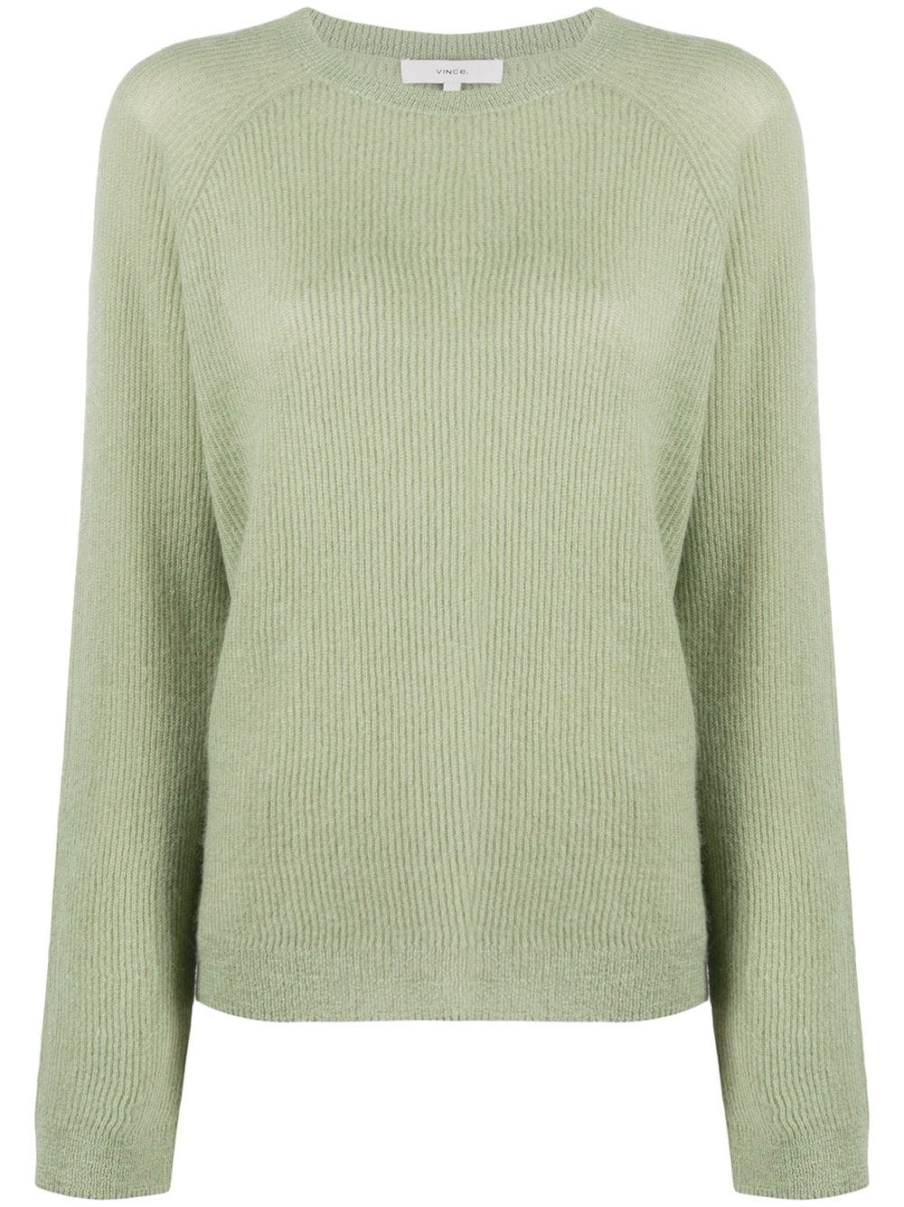 ribbed knit jumper - 1