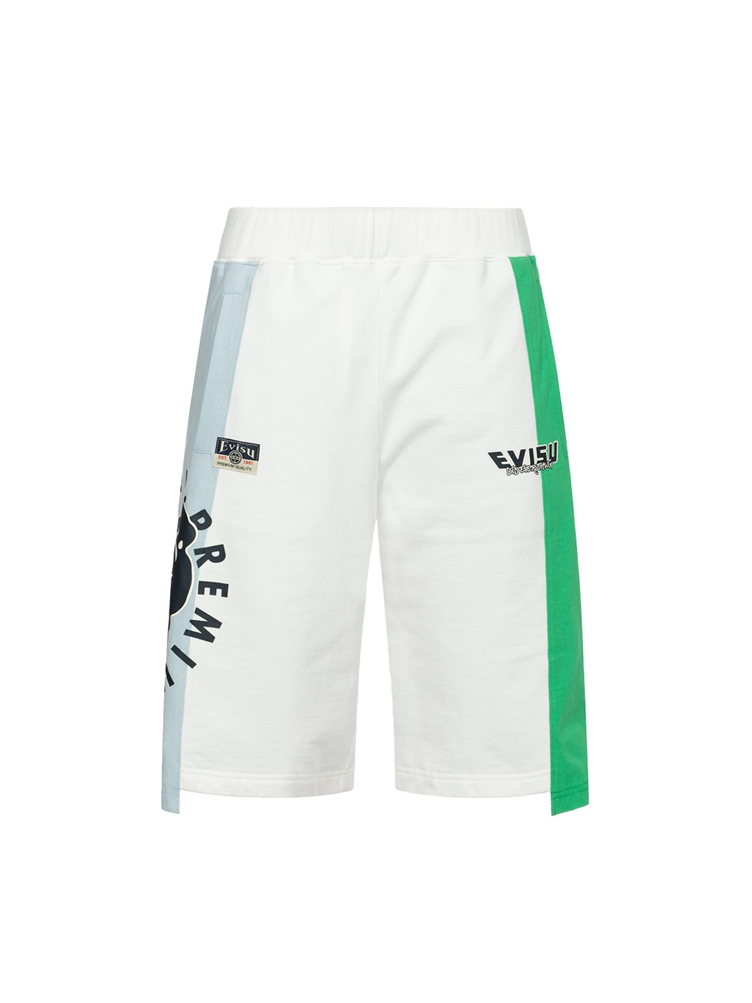 DECONSTRUCTED PLAYFUL GODHEAD PRINTED REGULAR FIT SWEAT SHORTS - 12