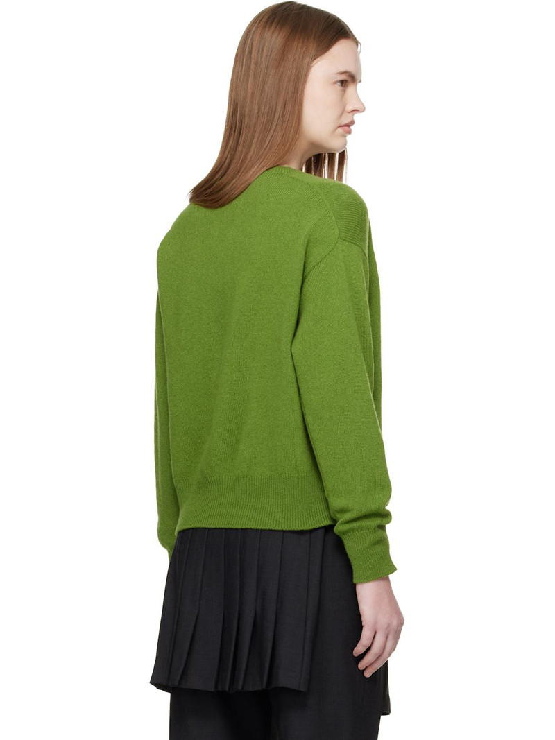 Green Ada Crewneck Cardigan 3