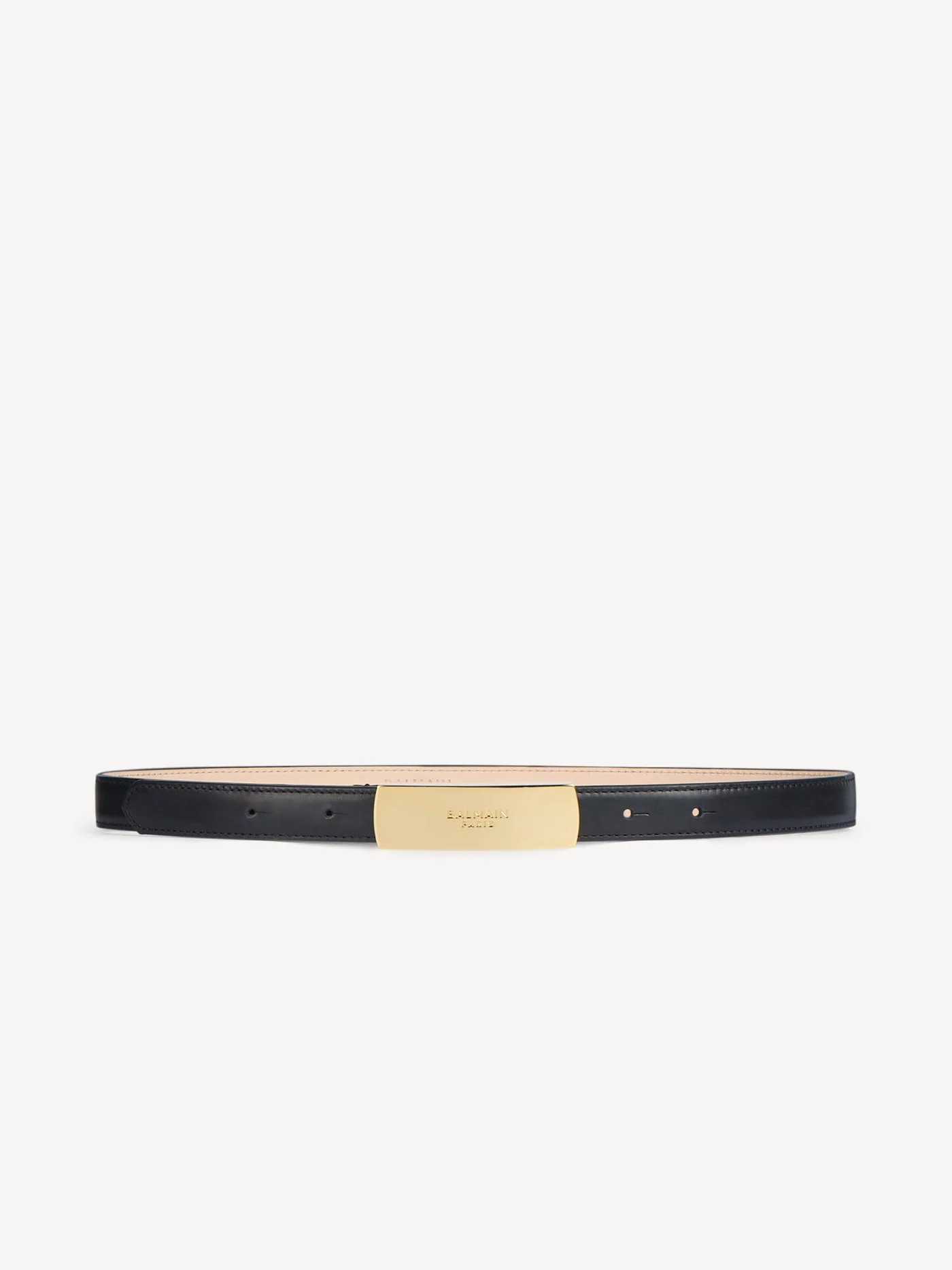 Balmain smooth leather belt - 1