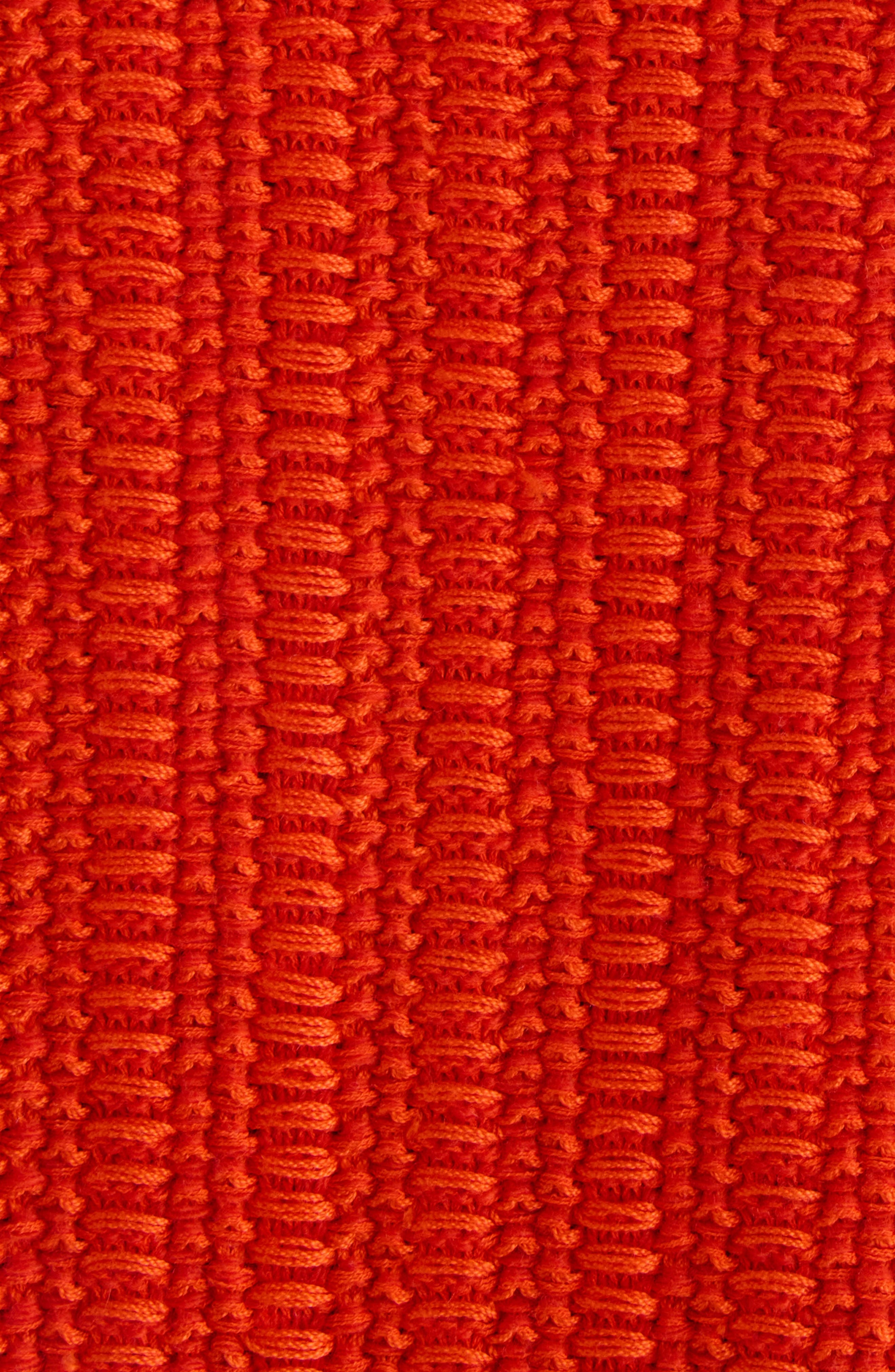Givenchy Rib Polo Sweater Minidress in Orange at Nordstrom - 6