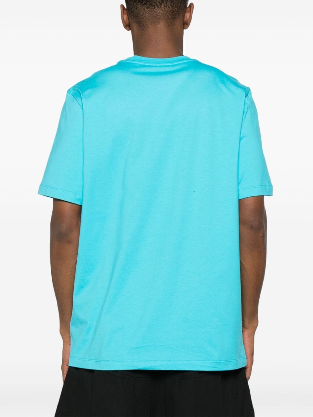 logo-print cotton T-shirt - 4
