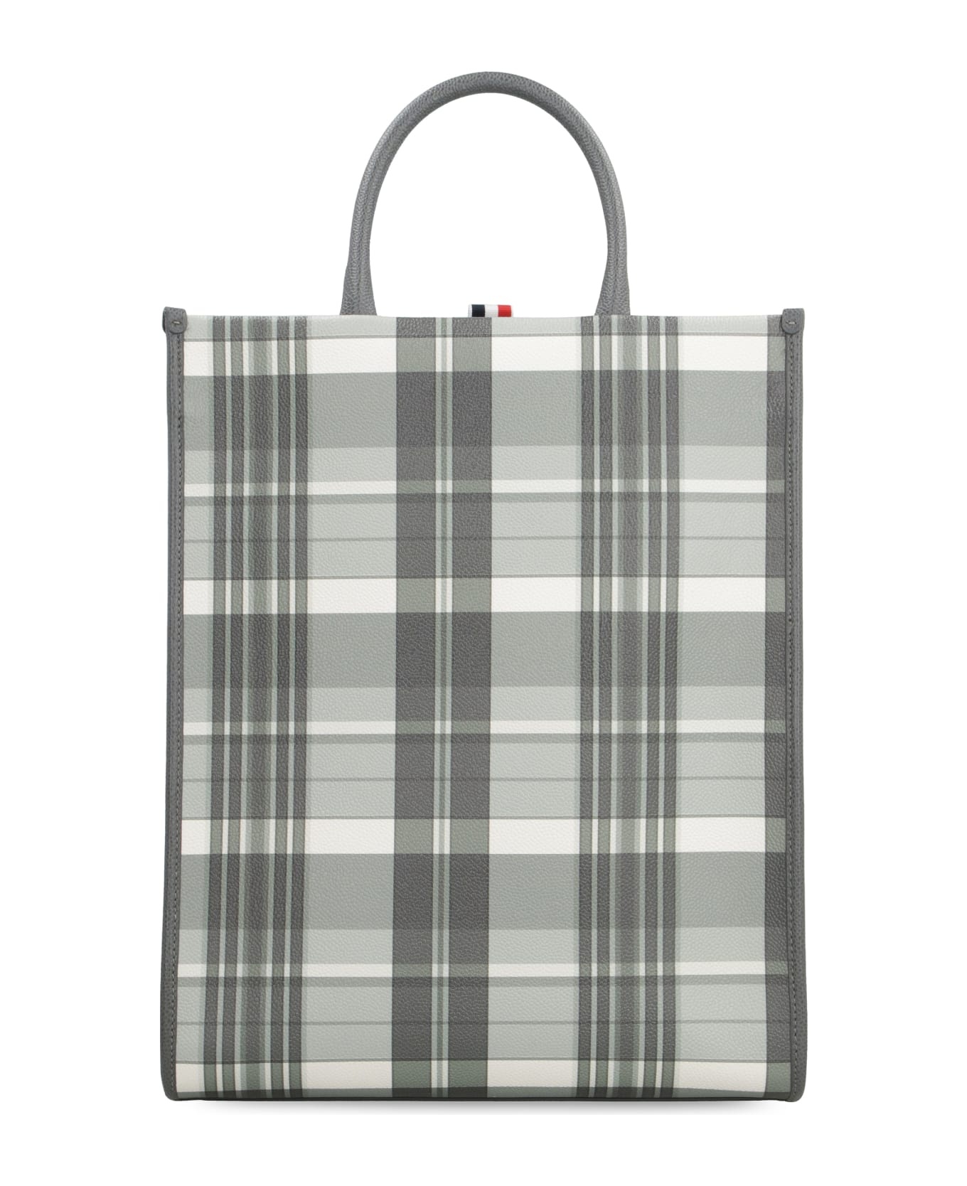 Vertical Leather Tote - 3