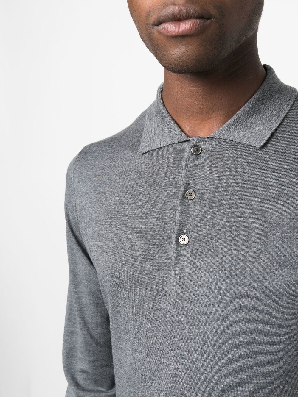 virgin-wool polo-shirt - 5