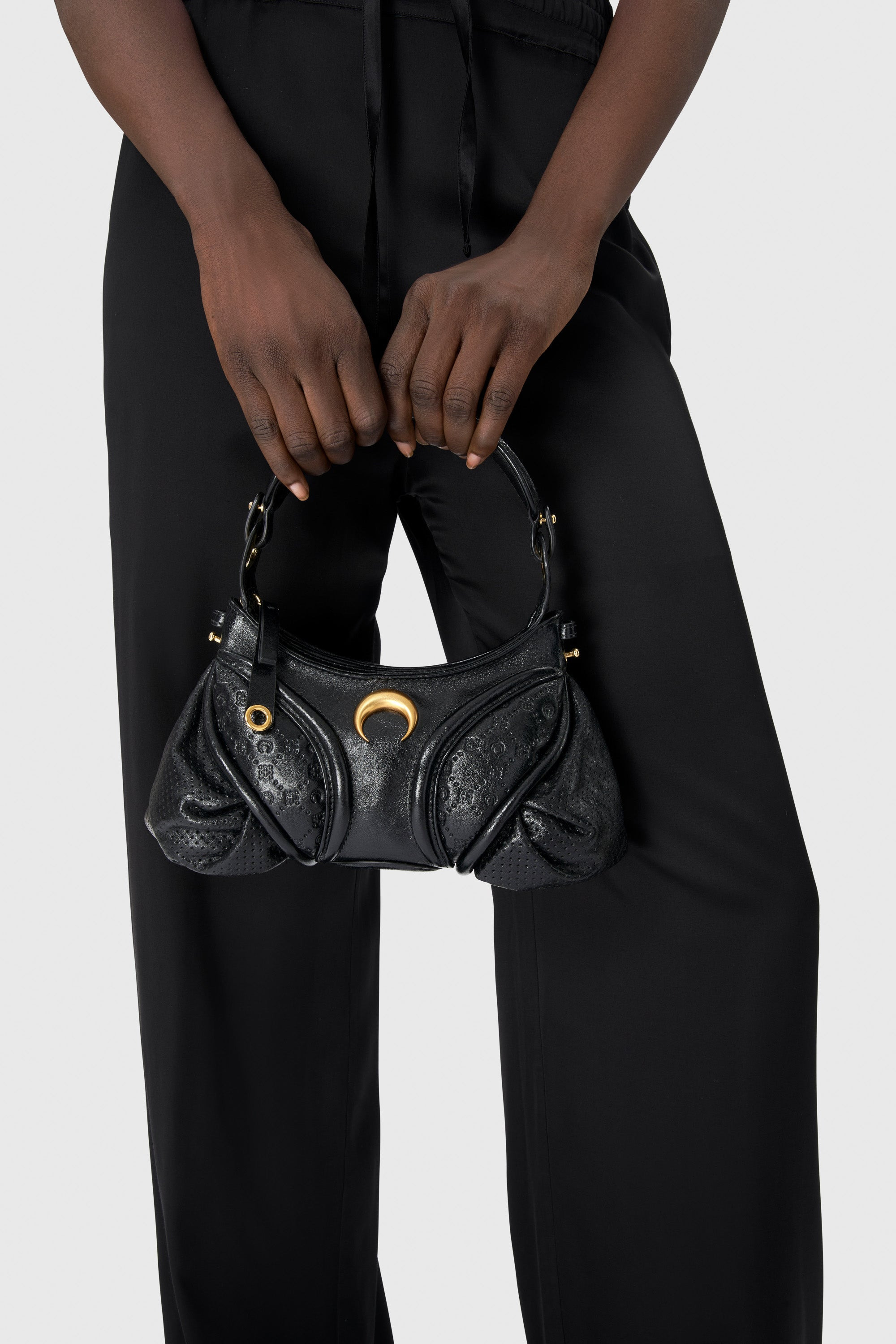 Embossed Leather Mini Futura - 3