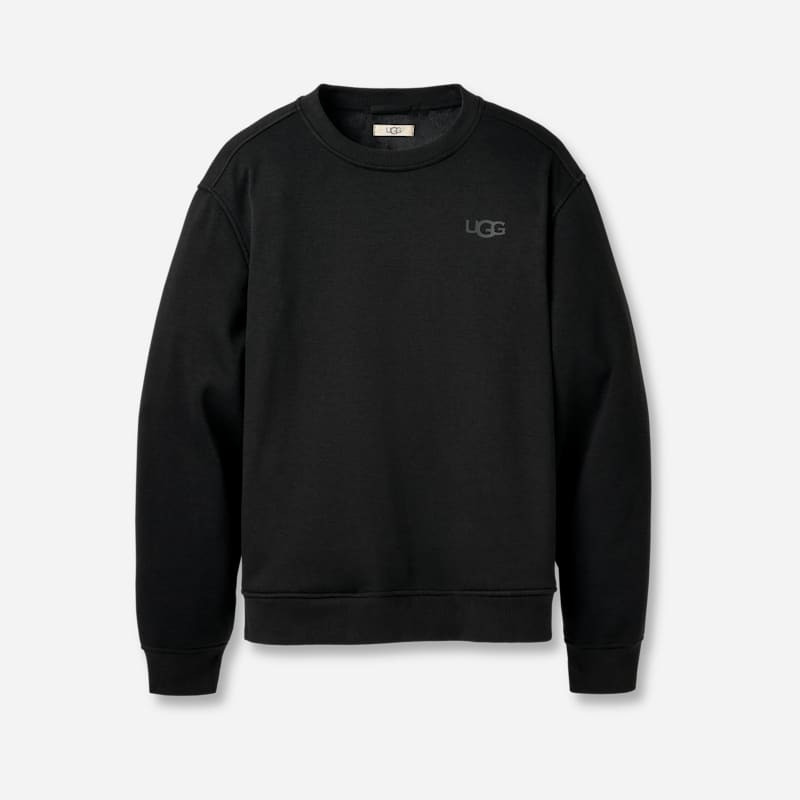 ® Men's Nyles Crewneck Polyester Tops in Black 1