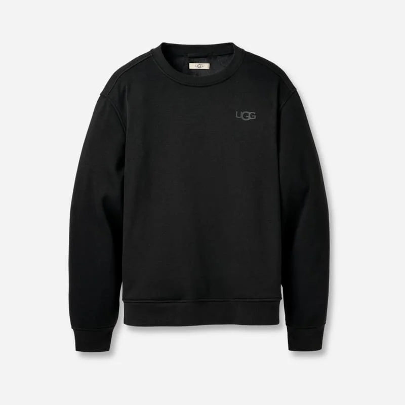 ® Men's Nyles Crewneck Polyester Tops in Black - 1