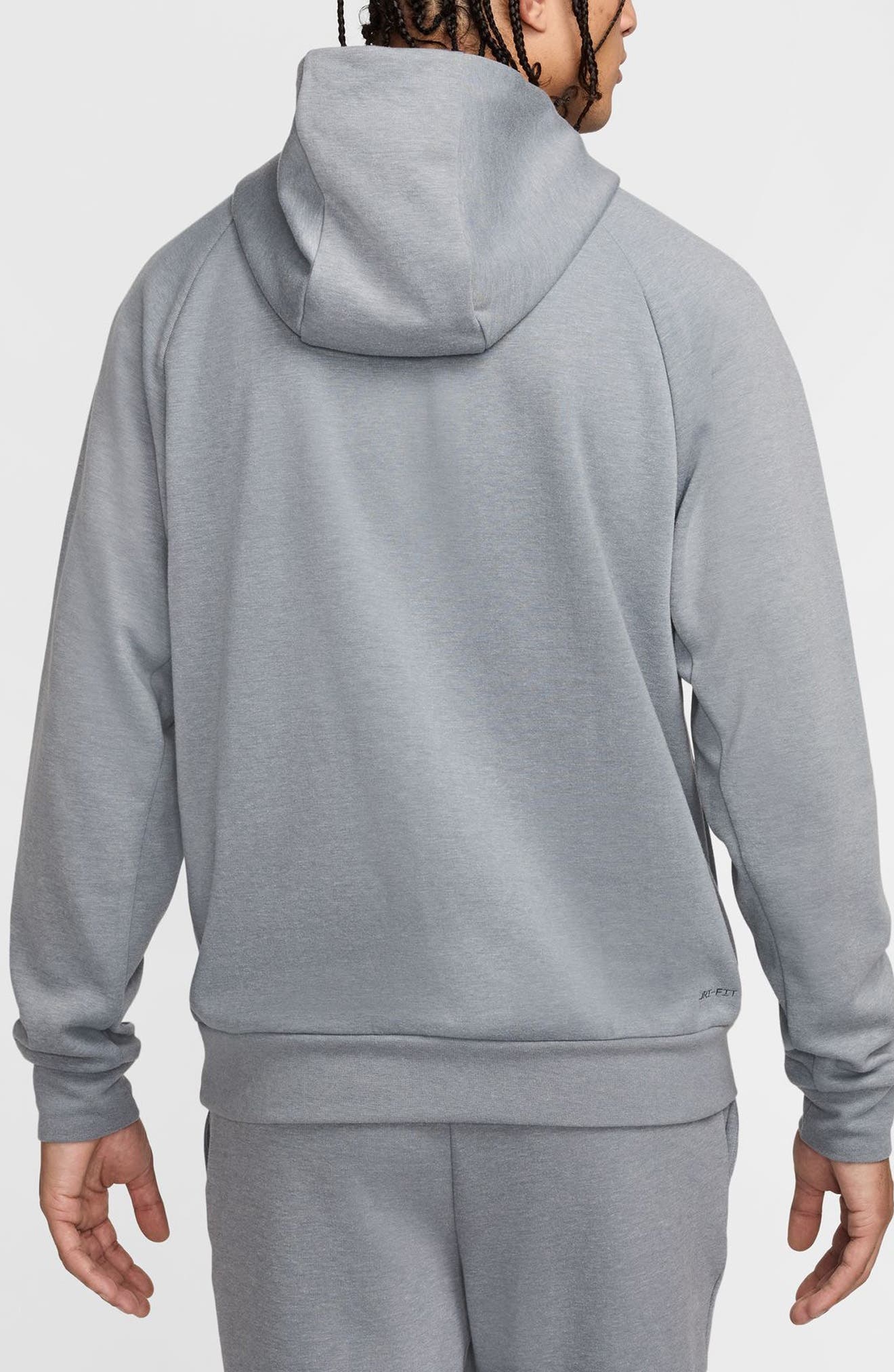 Nike Primary Dri-FIT Hoodie in Cool Grey/Heather at Nordstrom - 2