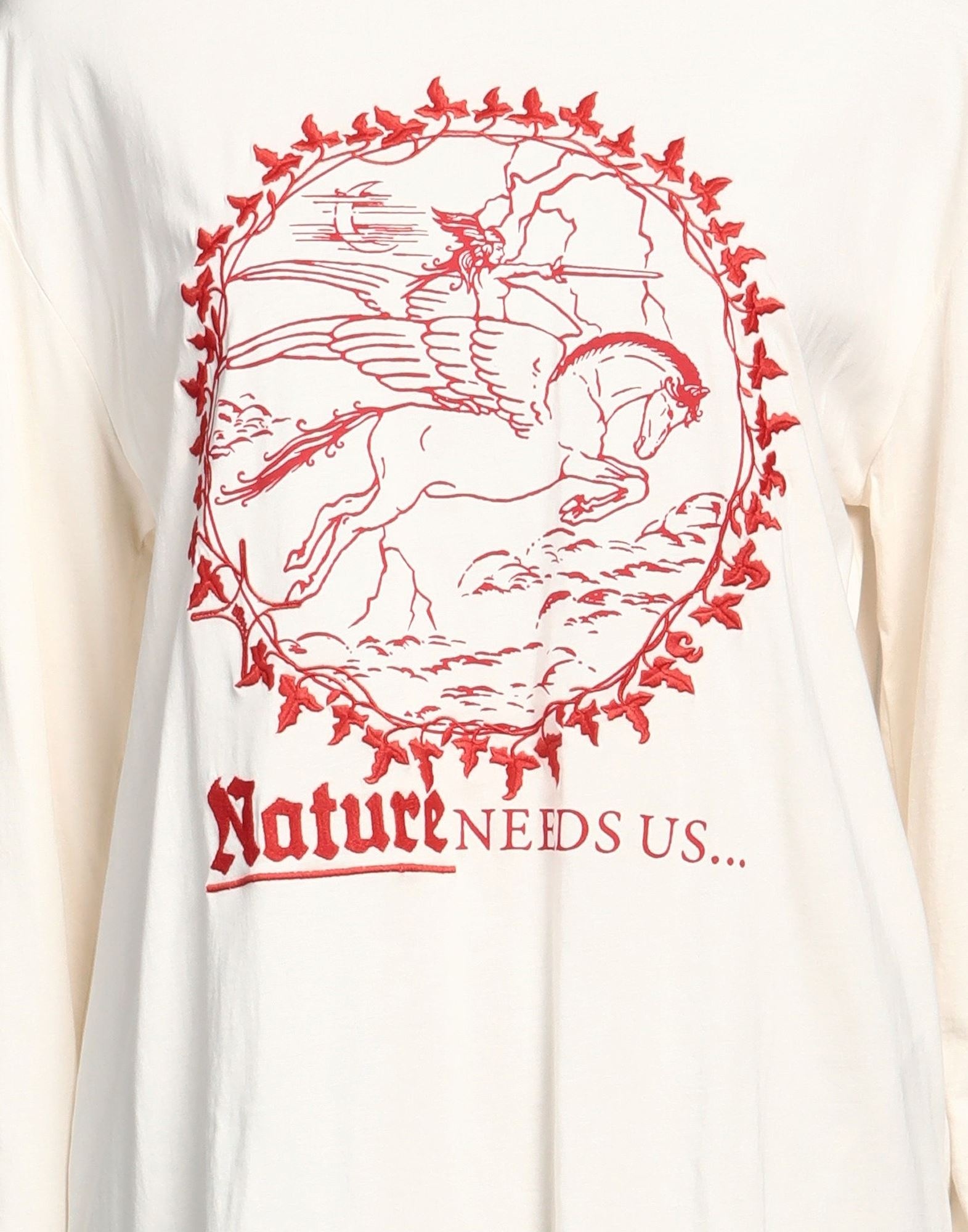 Beige Women's T-shirt - 4