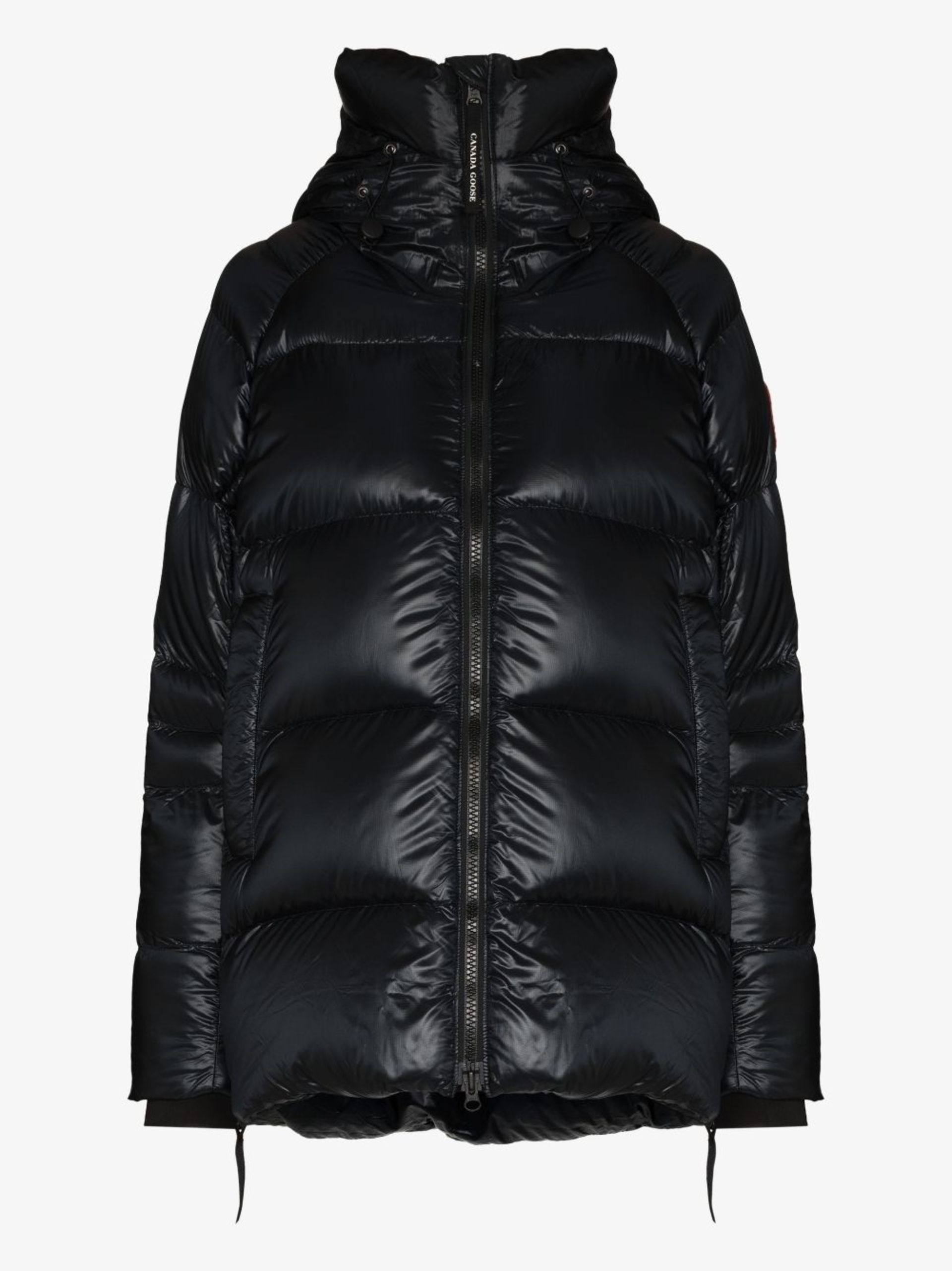 black Cypress hooded quilted jacket - 1