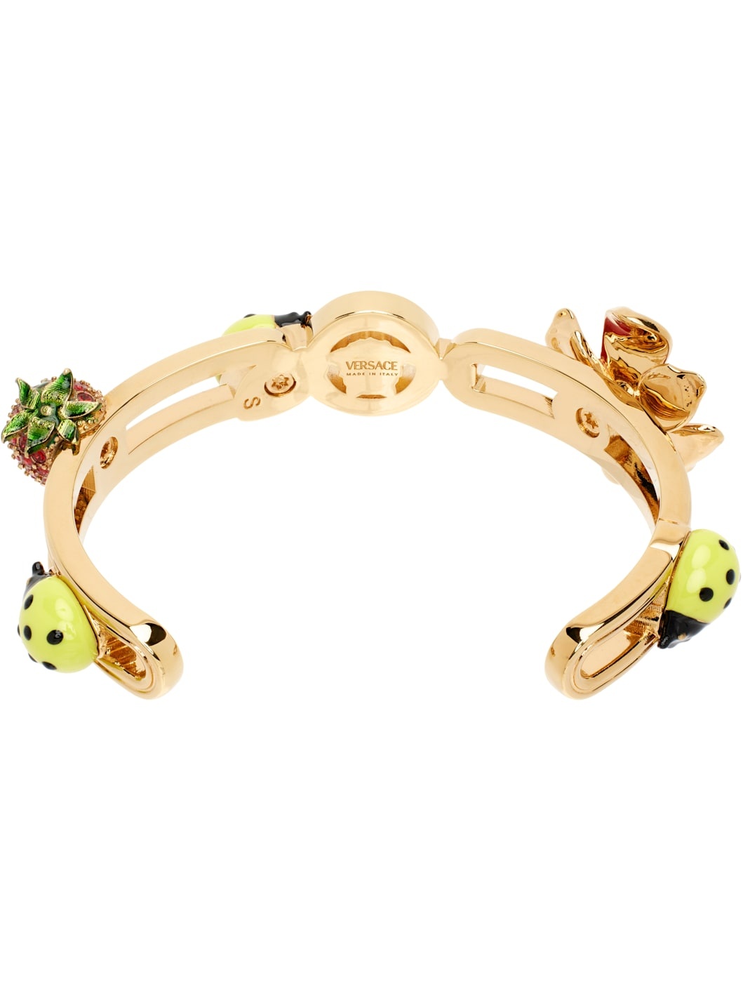 Gold Enameled Bracelet - 2