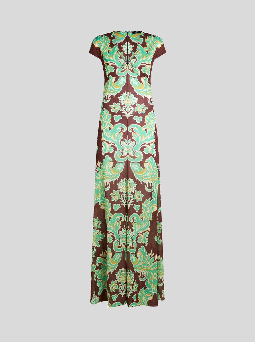 PRINTED JERSEY DRESS - 1