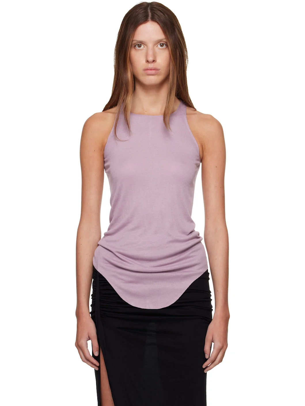 Purple Tower Basic Tank Top - 1