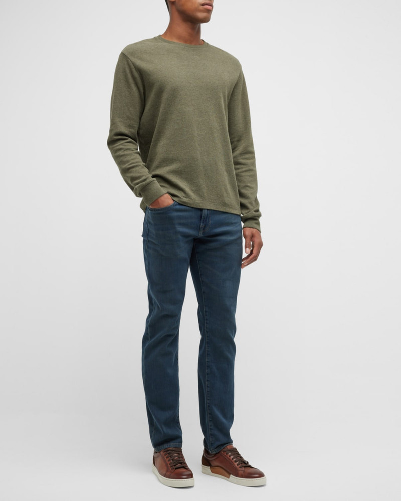FRAME Men & apos;s Duo Fold Cotton Crew Sweater outlook