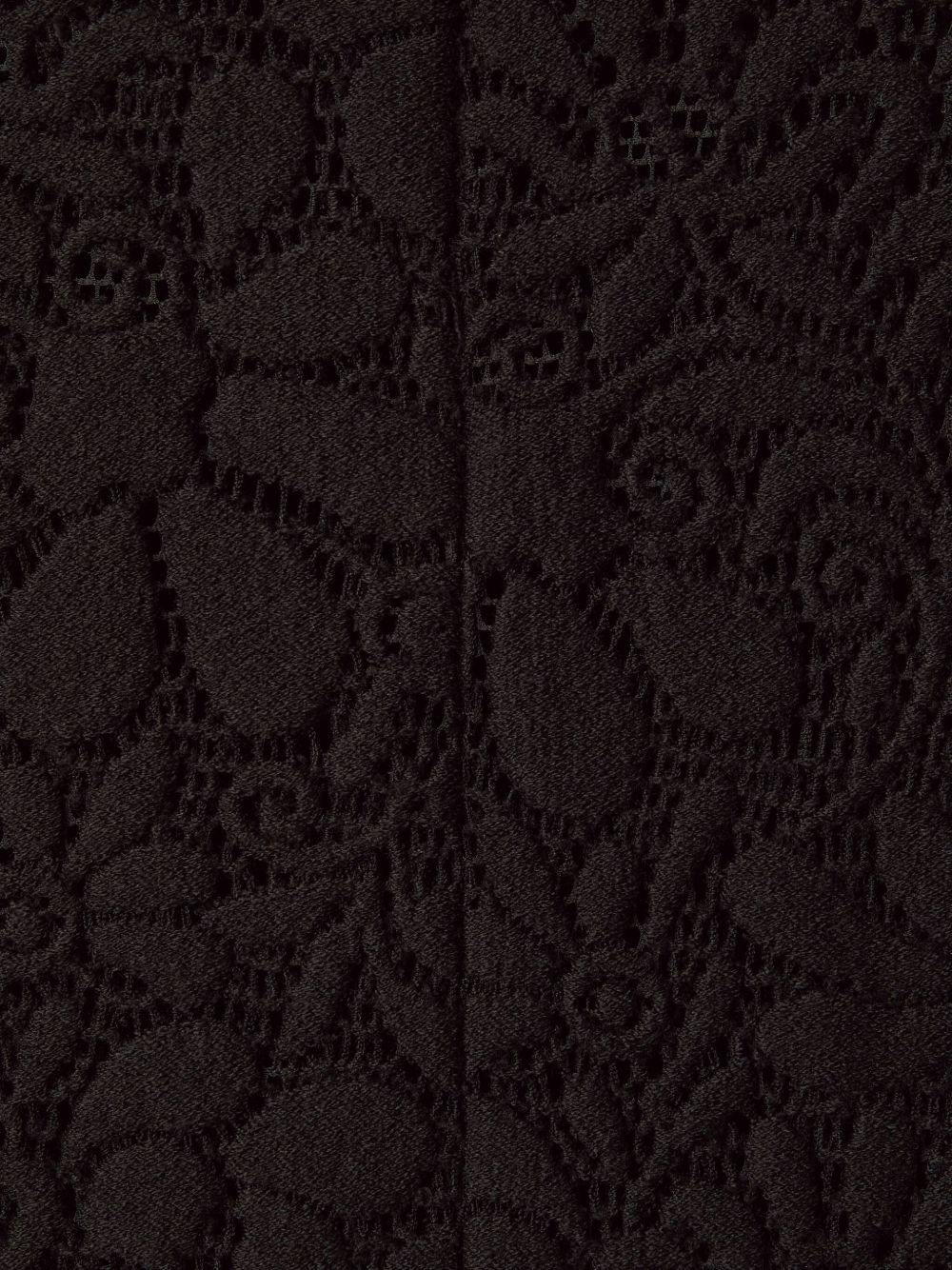 lace turtleneck top - 4
