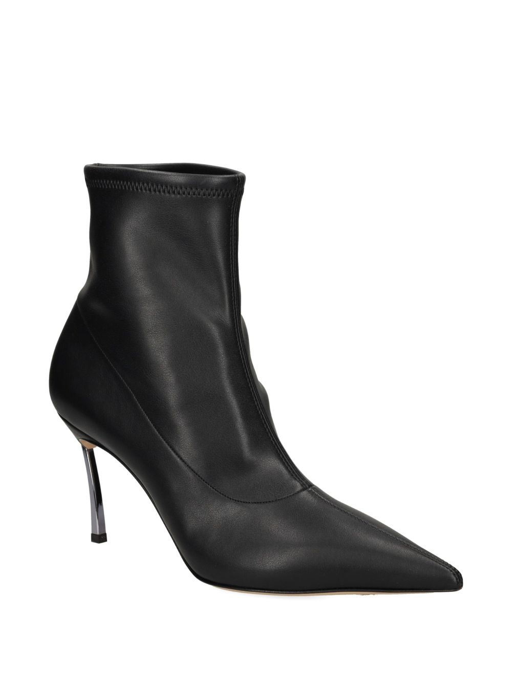 80mm pointed-toe boots - 2
