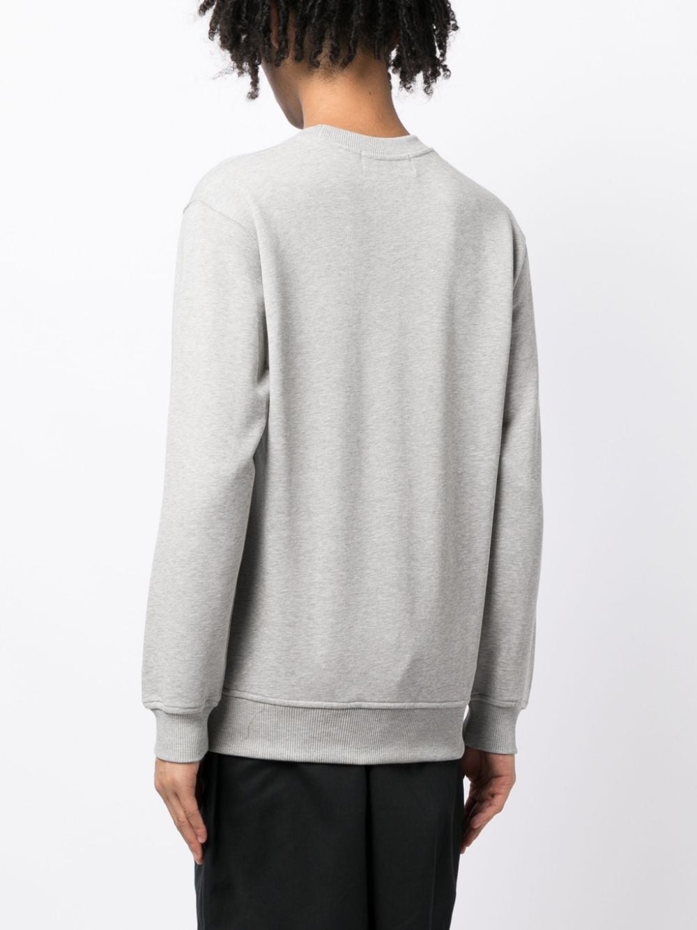 patch-detail cotton sweatshirt - 4