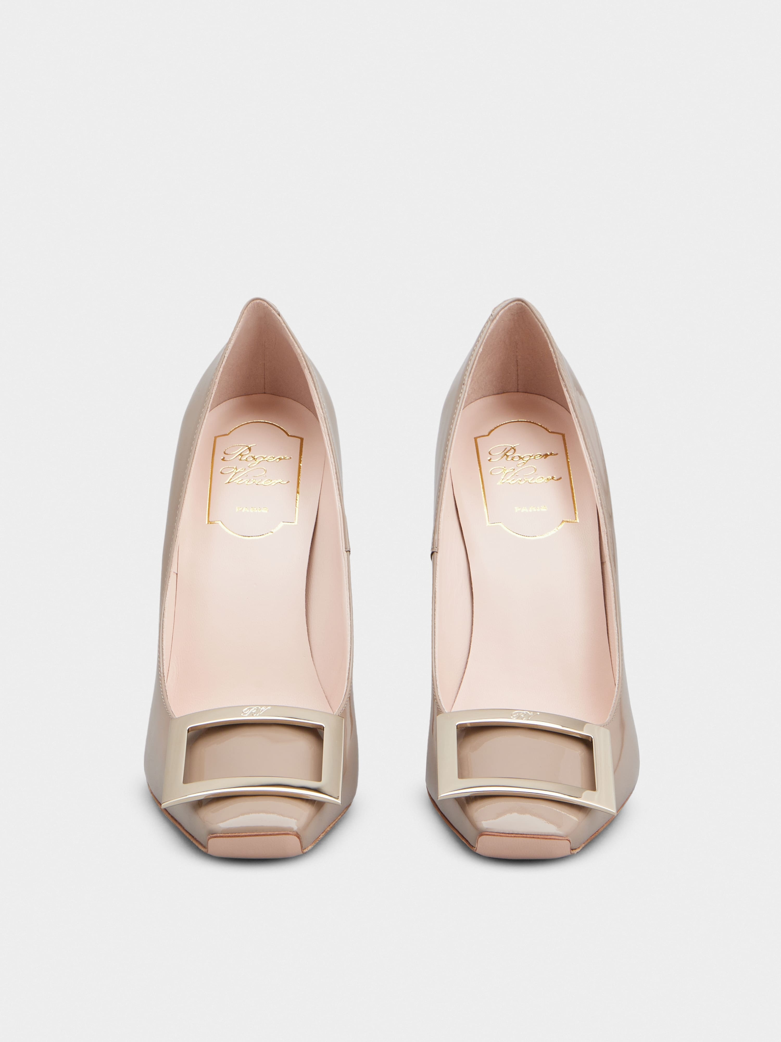 Belle Vivier Trompette Pumps in Patent Leather - 7