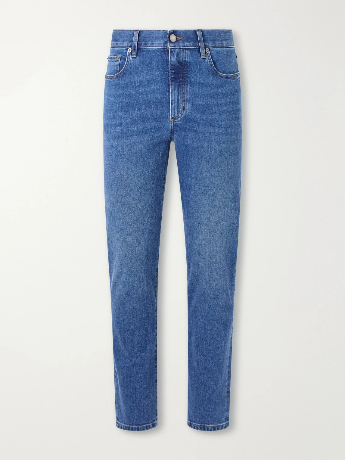 Roccia Slim-Fit Straight-Leg Jeans - 1