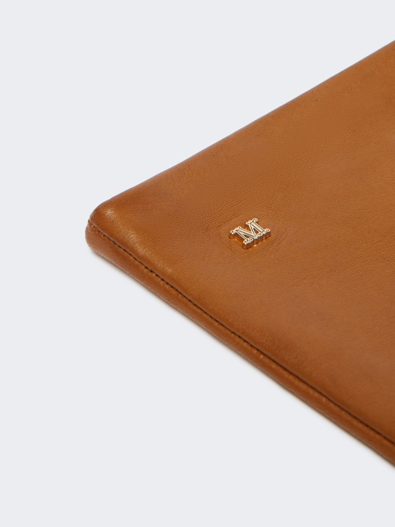 Max Mara AFIDEE Long Nappa leather gloves outlook