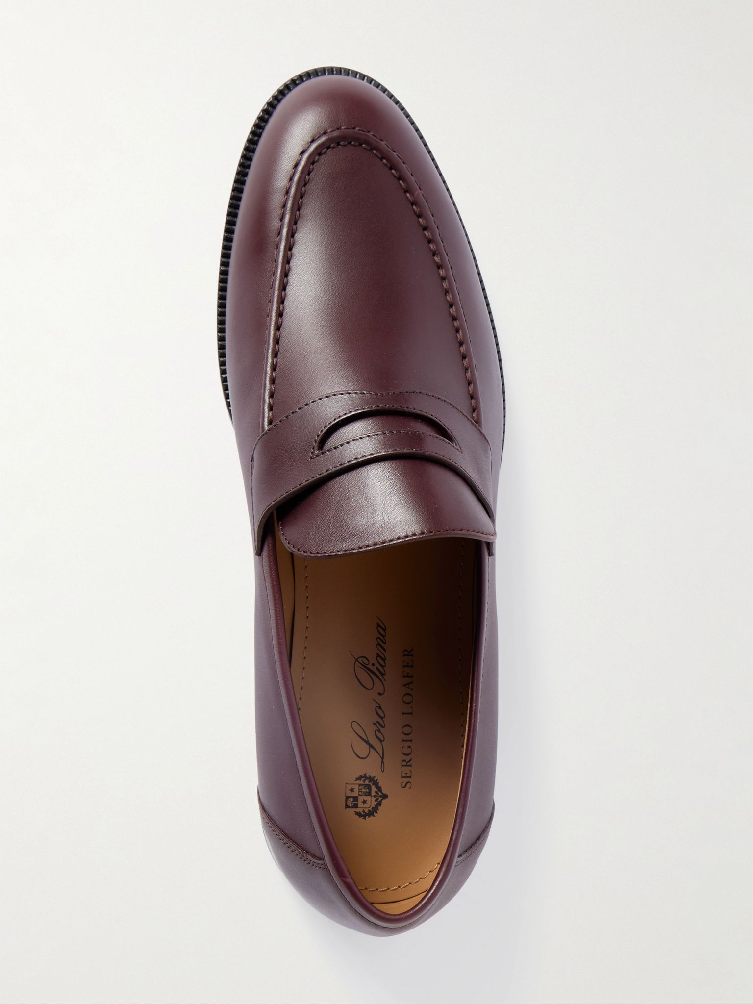 Sergio leather loafers Dark purple - 5