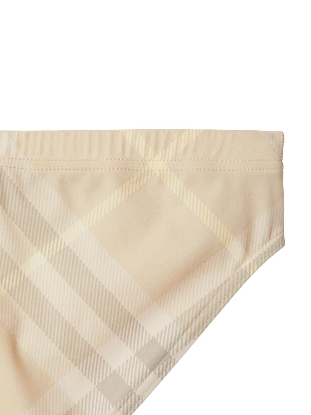 Vintage-Check swimming trunks - 4