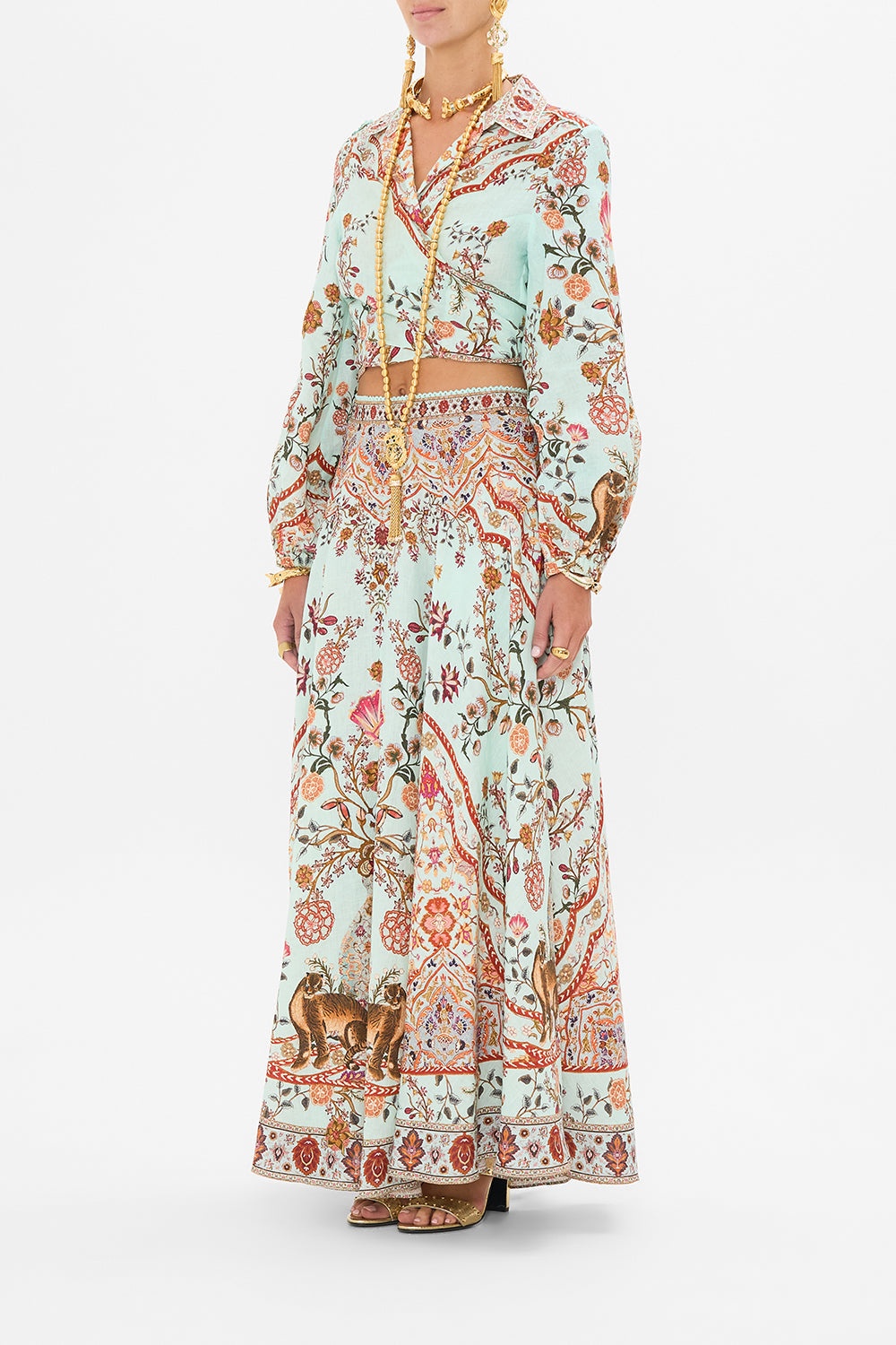 MAXI CIRCLE SKIRT - 4