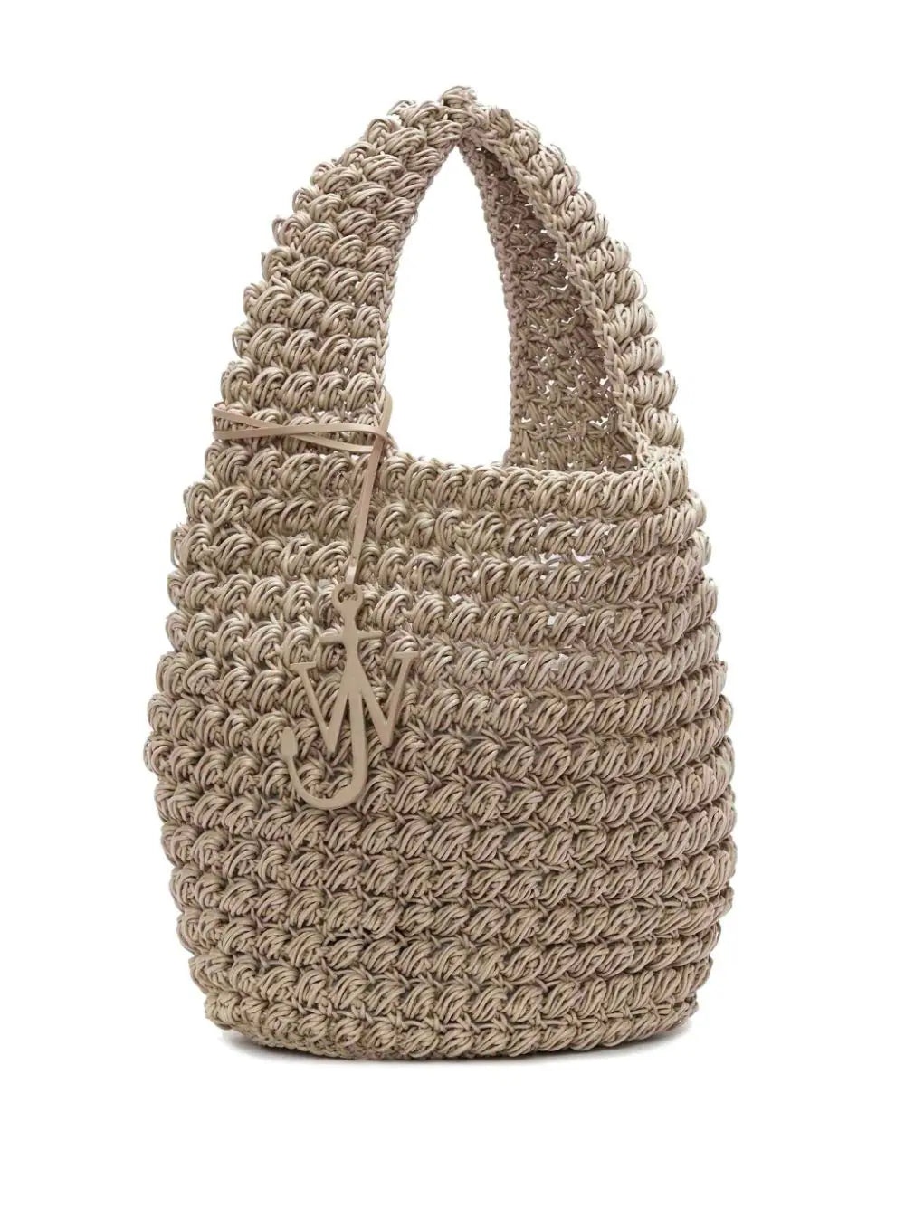 Large Popcorn Crochet Tote Bag - 3