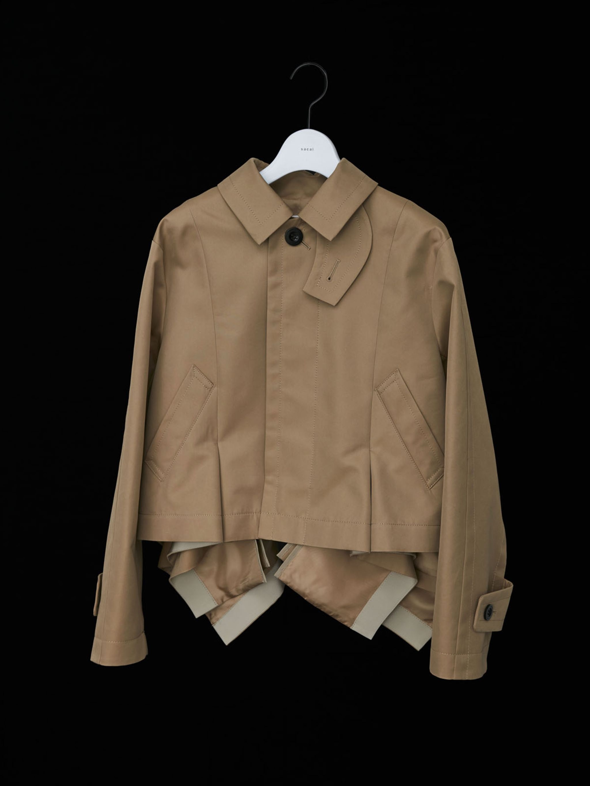 Cotton Gabardine Blouson