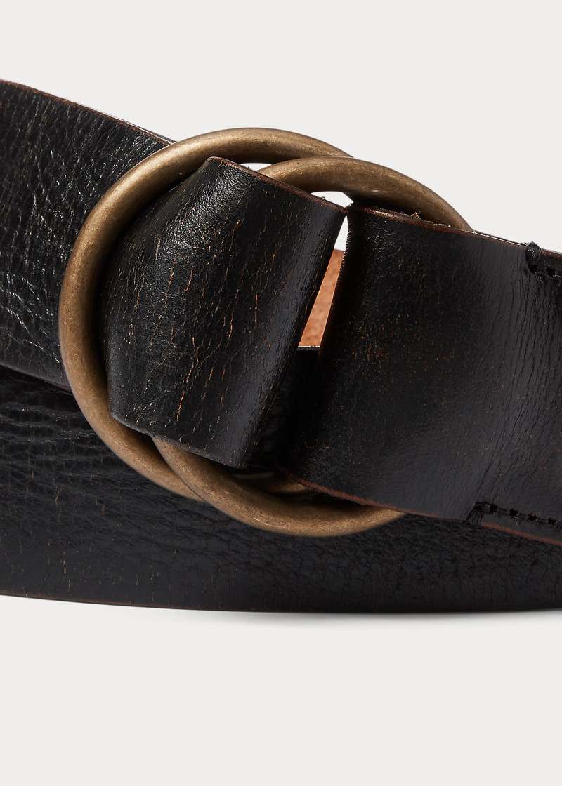Leather Double–O-Ring Belt 4