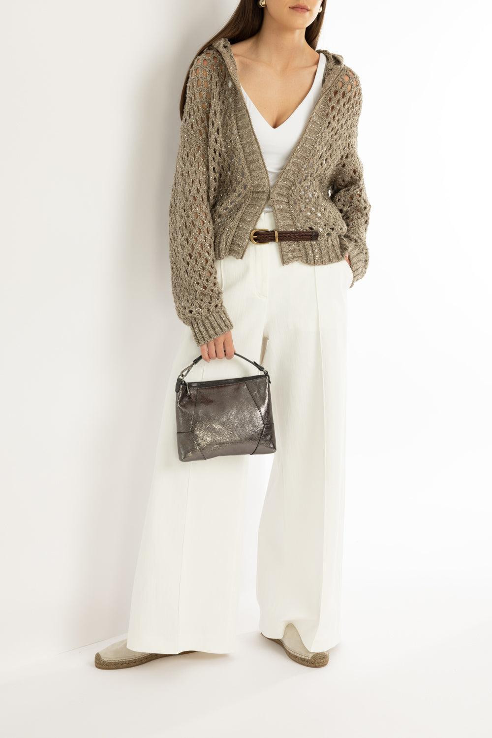 Sparkling Zip Cardigan - 2