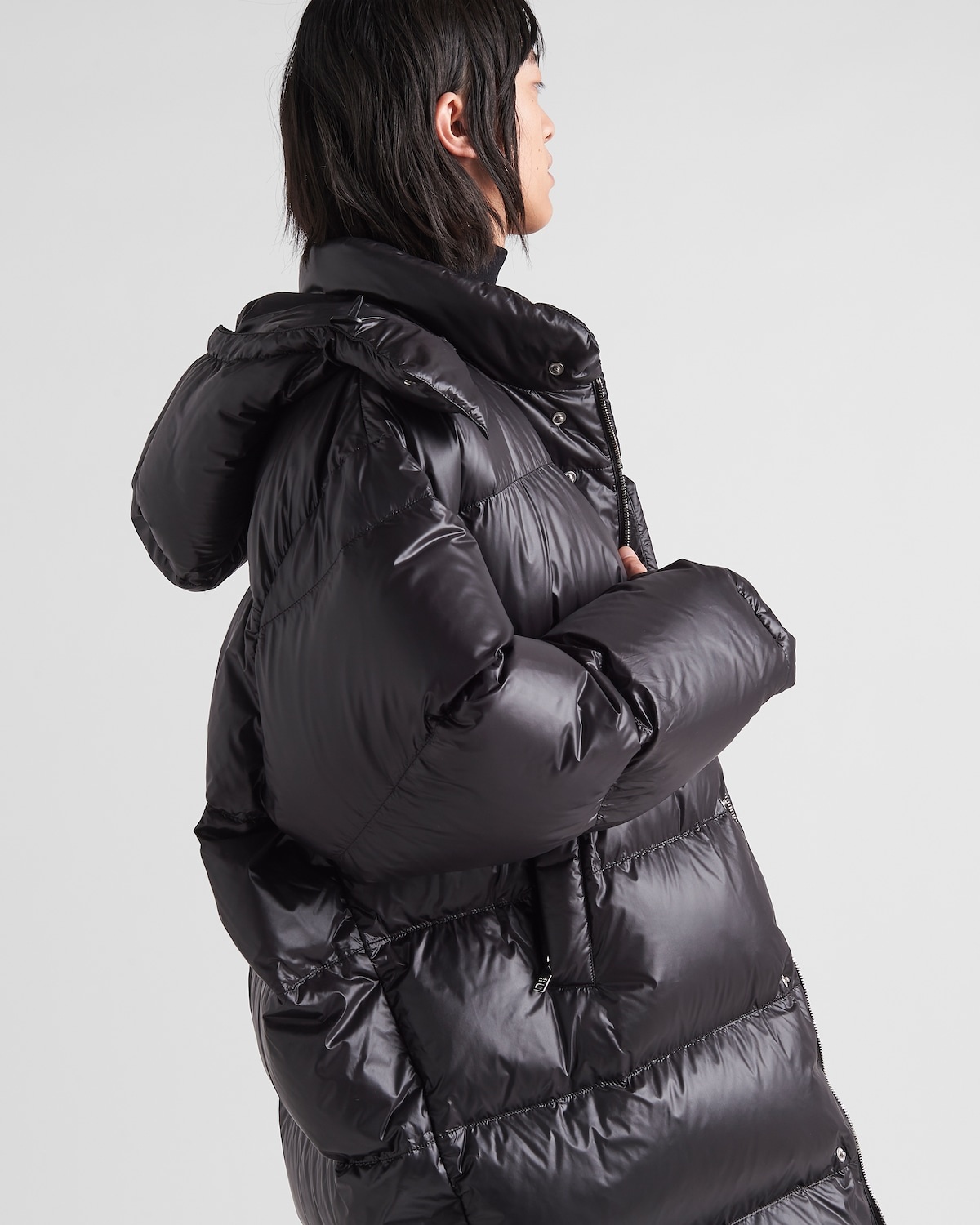 Re-Nylon down coat - 4