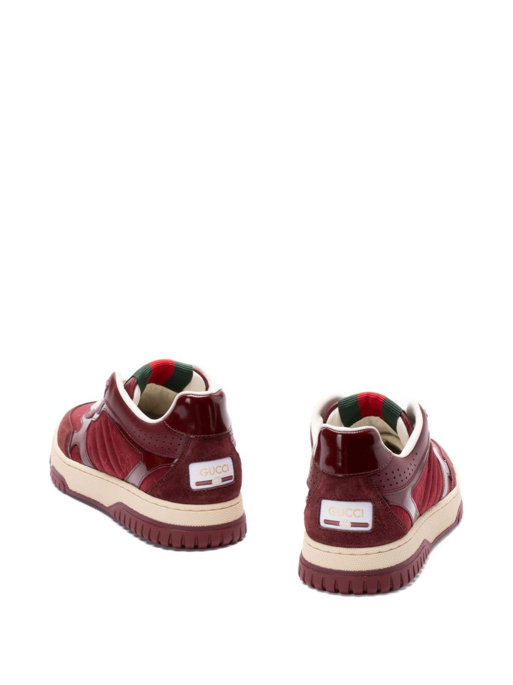 monogram-embossed sneakers - 3