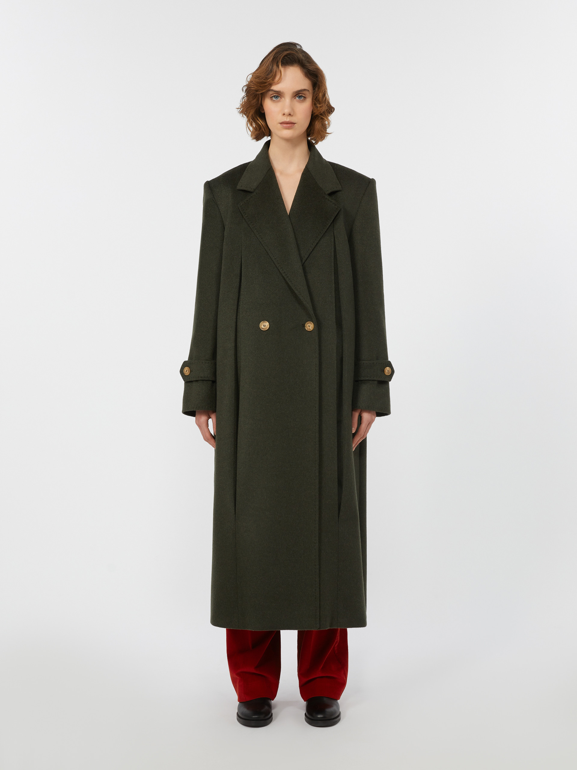 SMALTO Wool broadcloth coat - 3