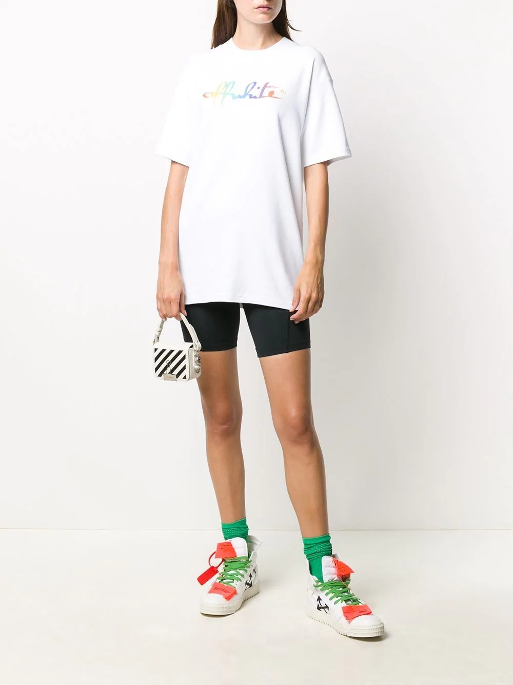 logo-print short-sleeve T-shirt - 2